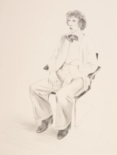 David Hockney ホックニー　「Gregory Evans」の買取画像